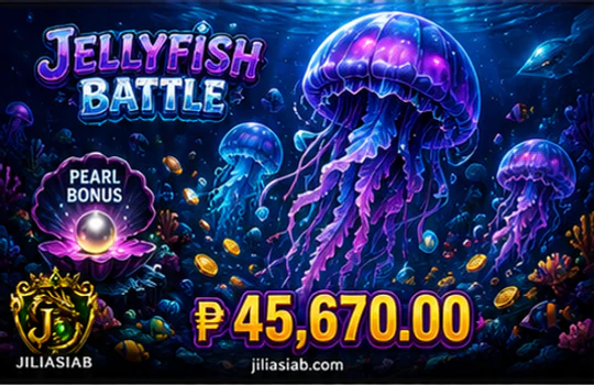 JILIASIA fishing scene with moving targets and visible cannon controls